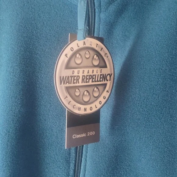 Teal LL Bean Fleece Vest - Picture 3 of 5